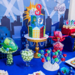 PJ Masks Dessert Table